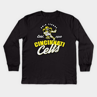 Cincinnati Celts Football Kids Long Sleeve T-Shirt